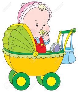 9012009-small-child-sitting-in-a-pram-stock-vector-baby-cartoon-clipart